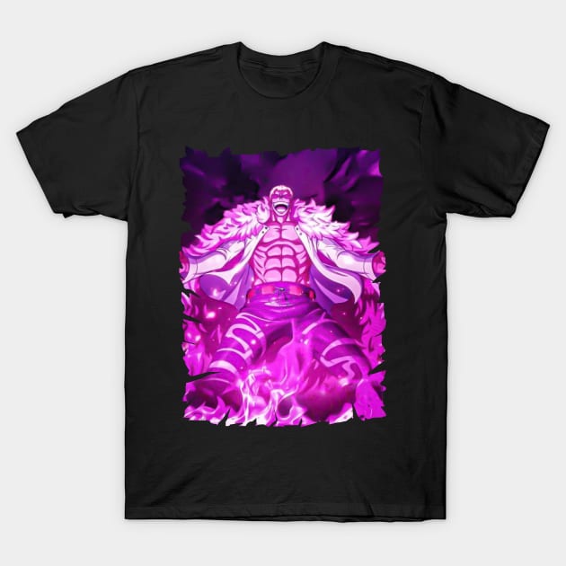 DONQUIXOTE DOFLAMINGO ANIME MERCHANDISE T-Shirt by julii.draws